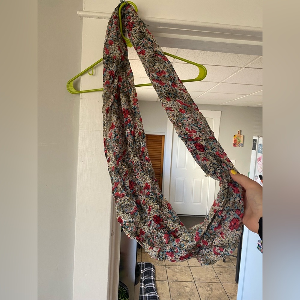 Floral scarf